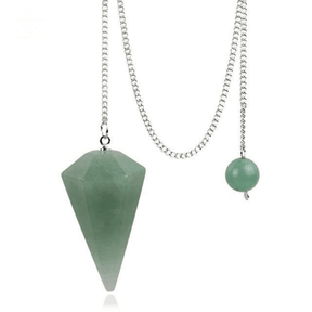 pendule divinatoire en aventurine