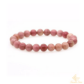 Bracelet pour les coeurs brisés en rhodochrosite