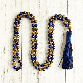 Collier ouverture d'esprit en pierre naturelle