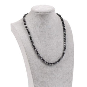 Collier "abondance" en hématite pour homme