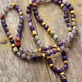 Collier du Shaman - Pierre porte bonheur Capricorne