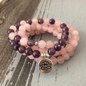 Bracelet Mala Sagesse et acceptation