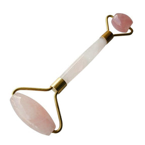 Rouleau de massage en quartz rose