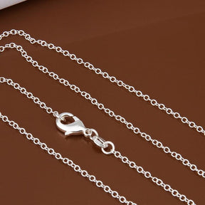 Chaine argent plaquée