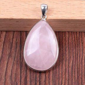 Pendentif de soin en Quartz rose aux multiples pouvoirs