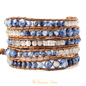 Bracelet pour etre zen en sodalite